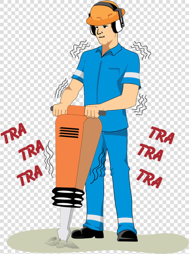 Clipart Clothes Construction Worker   Jackhammer Clipart  HD Png DownloadTransparent PNG