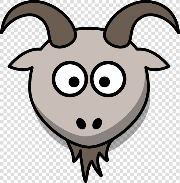 Goat Cartoon Clip Art   Goat Face Clip Art  HD Png DownloadTransparent PNG