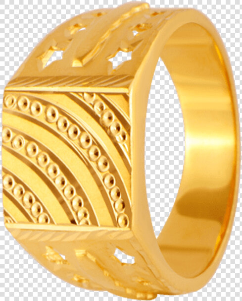 22kt Yellow Gold Ring For Men  HD Png DownloadTransparent PNG