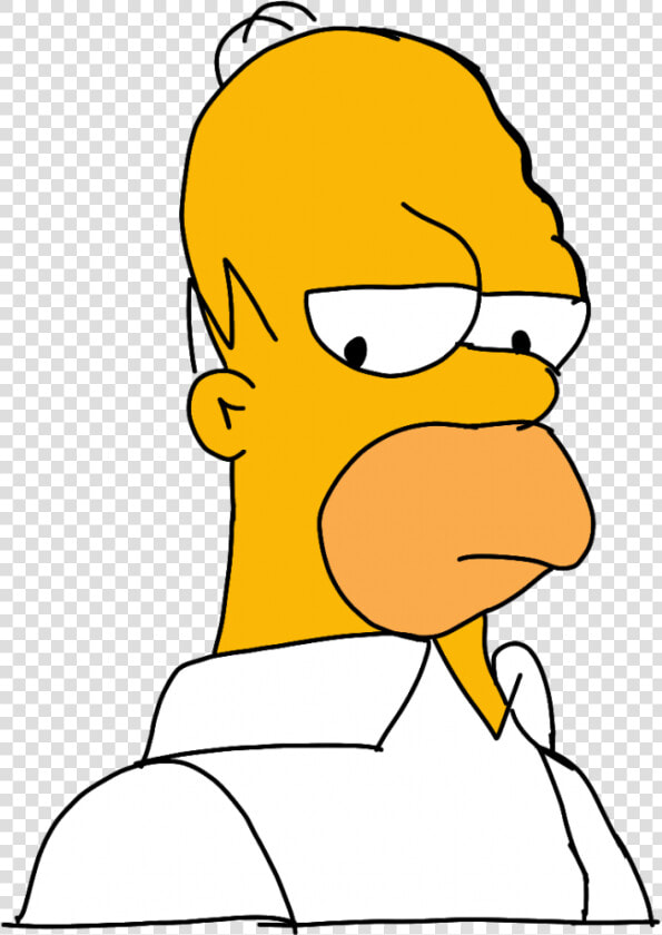 Homero Haciendo Berrinche   Meme De Homero Ofendido  HD Png DownloadTransparent PNG