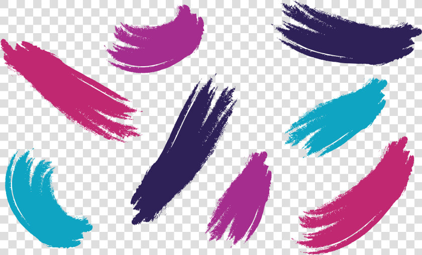 Coloring Brush Stroke Vector  Pink  Blue  Dark Blue   Paint Stroke Png Dark Pink  Transparent PngTransparent PNG