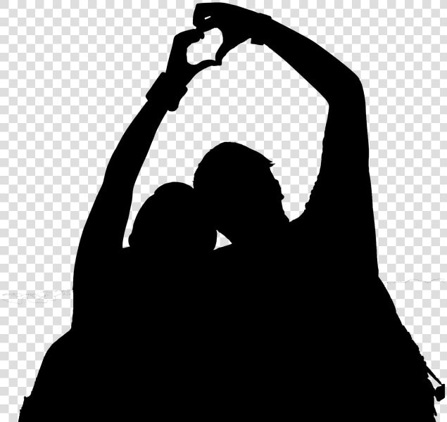 Couple  Silhouette  Heart  Love  Romance  Sign  Man   Silueta De Pareja Png  Transparent PngTransparent PNG