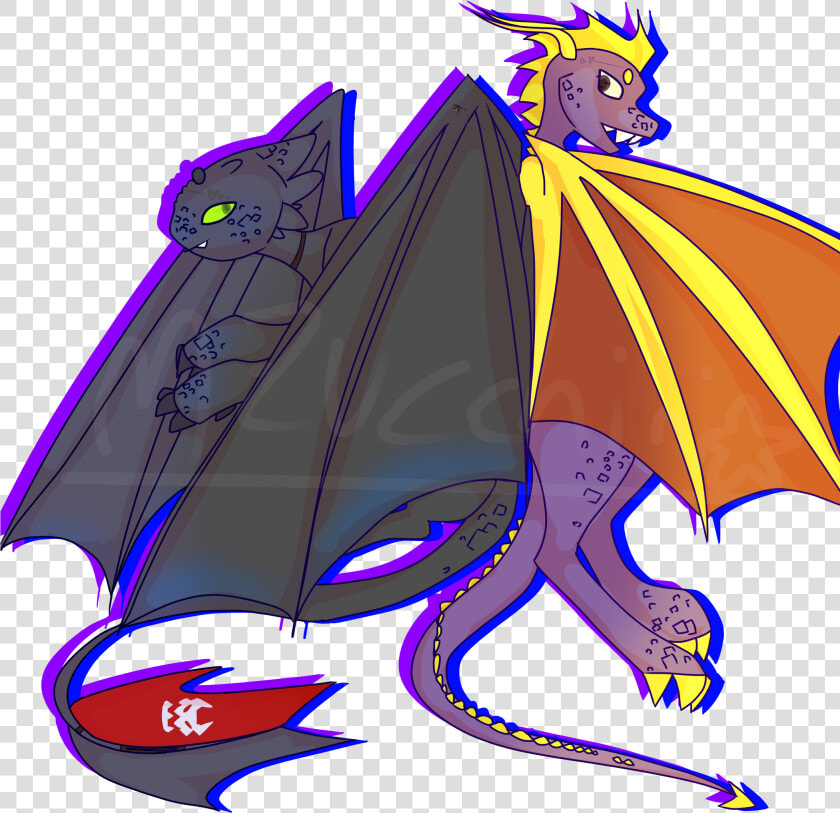 Fan Artmy Friend Did Some Spyro how To Train Your Dragon   Spyro Fan Art  HD Png DownloadTransparent PNG