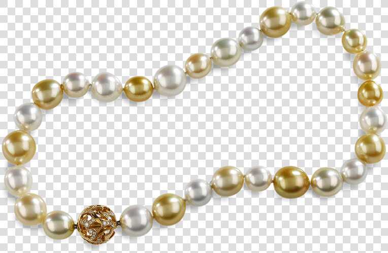 Arabesque Pearl Necklace Rose Gold   Pearl  HD Png DownloadTransparent PNG