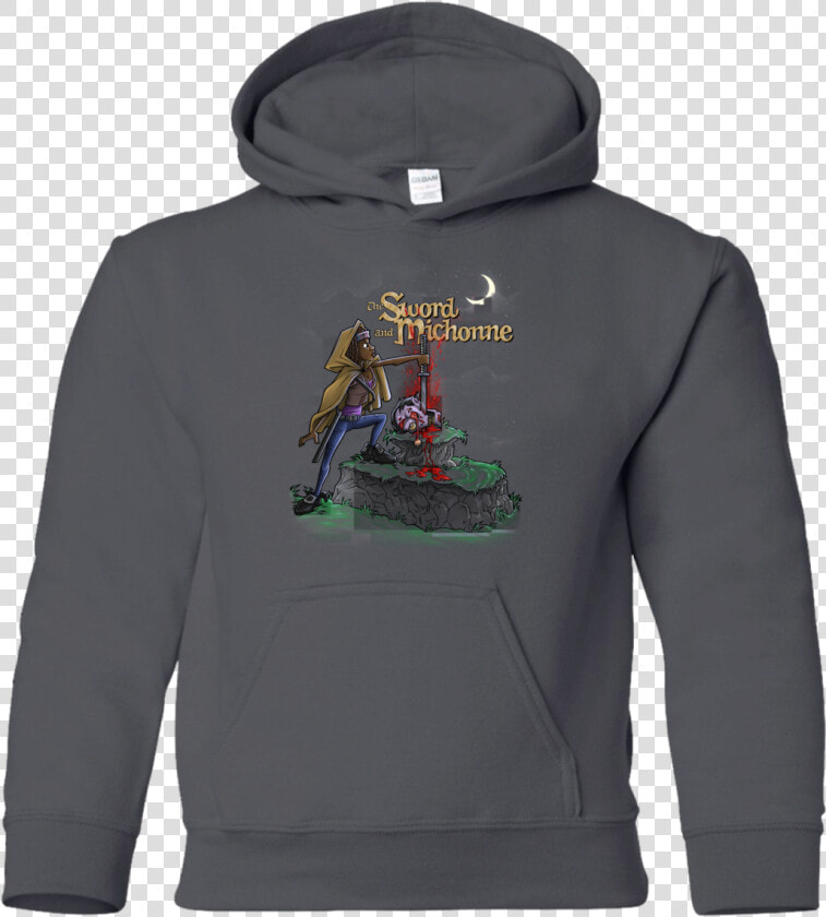 The Sword And Michonne Youth Hoodie   T shirt  HD Png DownloadTransparent PNG