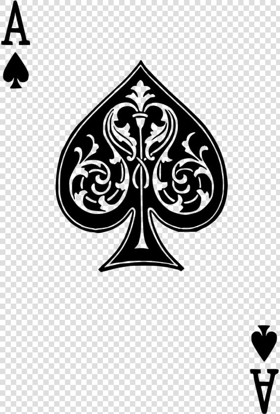 Ace Of Spades Png   Spade Playing Card Designs  Transparent PngTransparent PNG