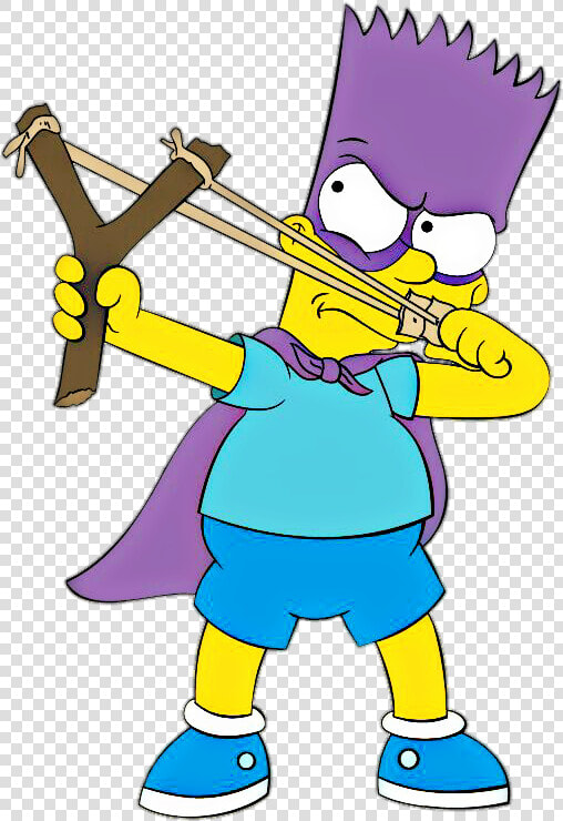 Os Simpsons   Bart Simpson Sling Shot  HD Png DownloadTransparent PNG