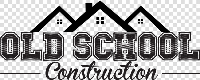 Old School Construction Logo Facebook   Old School Building Logo  HD Png DownloadTransparent PNG