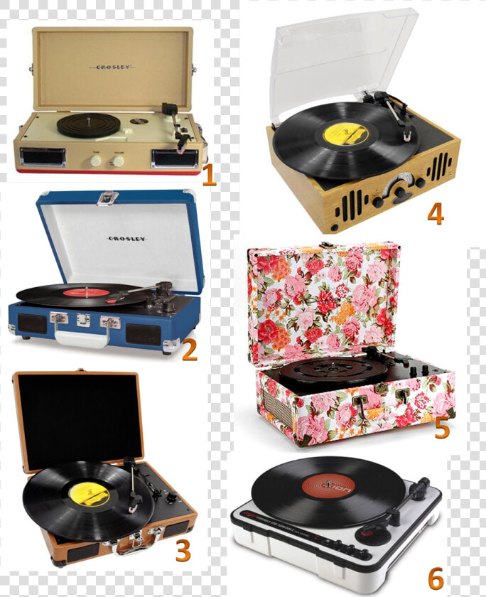 Transparent Turntables Png   Crosley Pink Floral Record Player  Png DownloadTransparent PNG