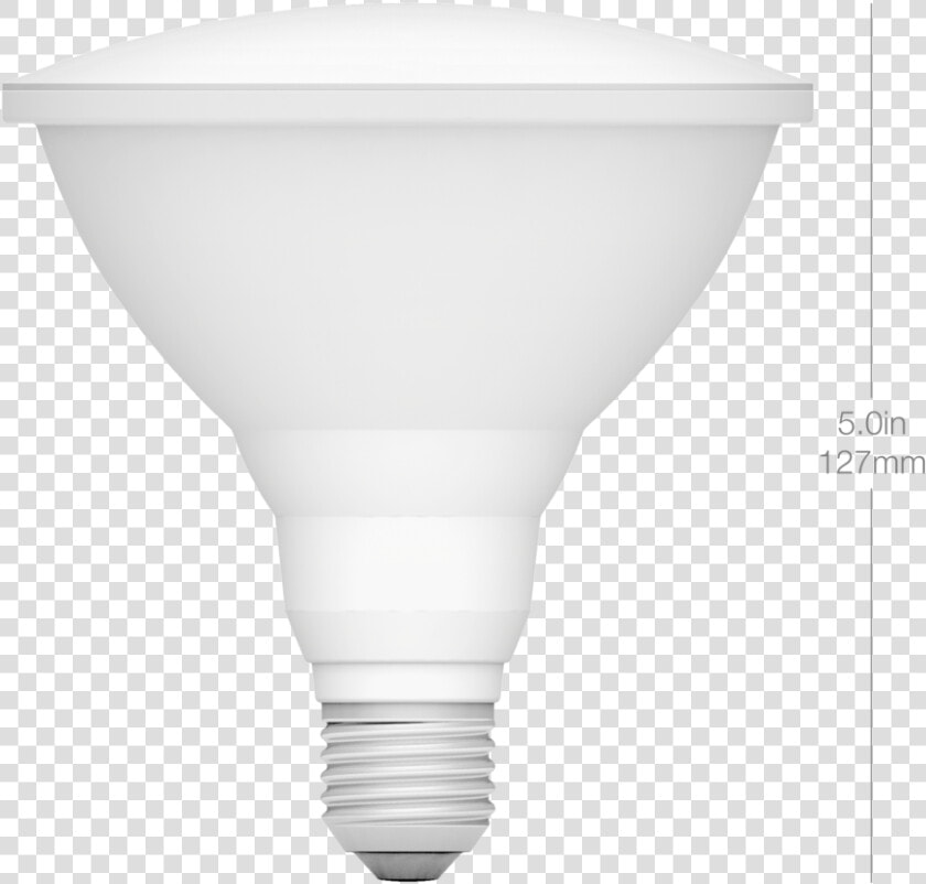 Dimensions Par38 Front   Compact Fluorescent Lamp  HD Png DownloadTransparent PNG