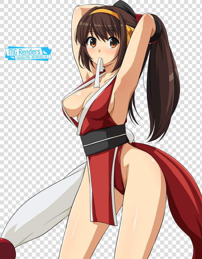 Haruhi Suzumiya Long Hair Hentai  HD Png DownloadTransparent PNG