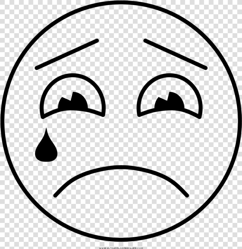 Transparent Emoji Enamorado Png   Emoji Triste Para Colorear  Png DownloadTransparent PNG