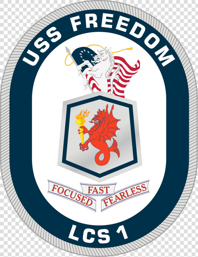 Uss Freedom Lcs1 Crest   Us Navy Lcs 7 Ship Emblem  HD Png DownloadTransparent PNG