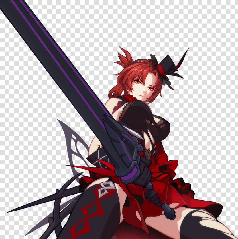 Honkai Impact 3 Himeko Blood Rose  HD Png DownloadTransparent PNG