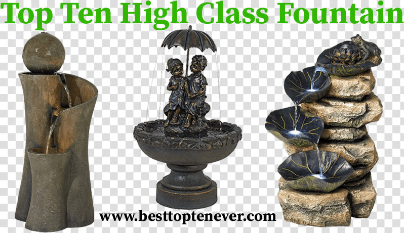 Top Ten Fountain   Bronze Sculpture  HD Png DownloadTransparent PNG