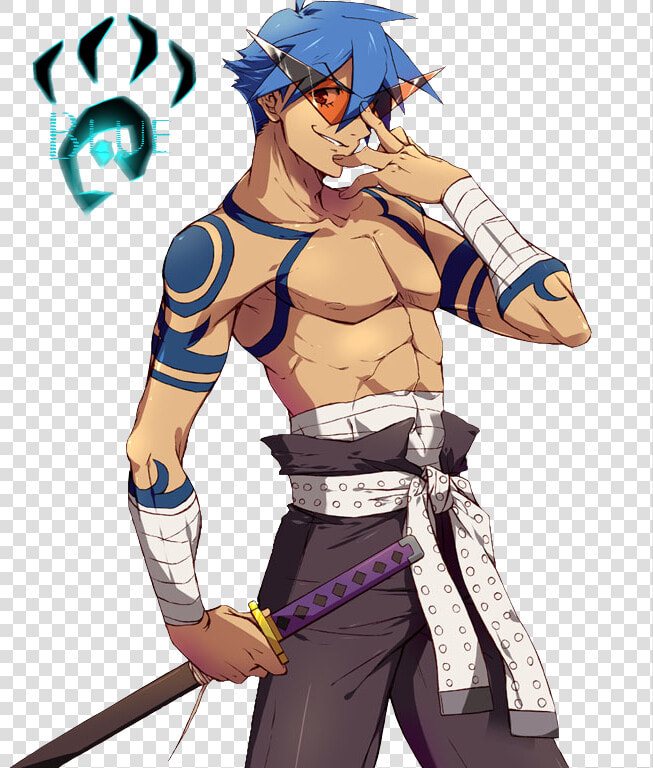 Gurren Lagann Kamina Transparent  HD Png DownloadTransparent PNG