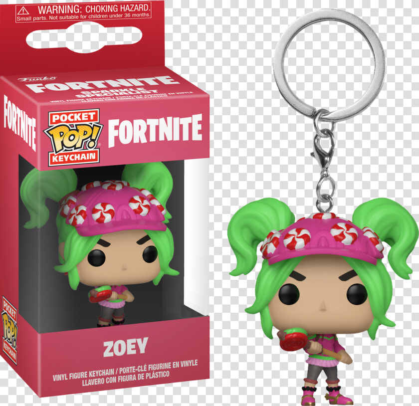 Fortnite Pocket Pop Keychain Zoey  HD Png DownloadTransparent PNG