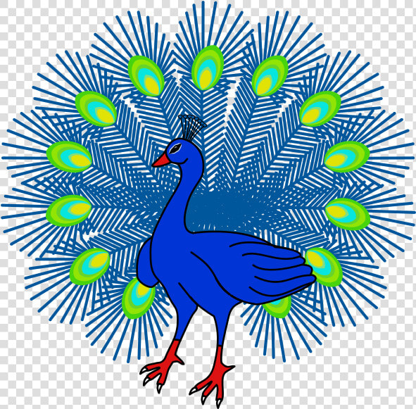 Heraldic Peacock   Peacock Sigil  HD Png DownloadTransparent PNG