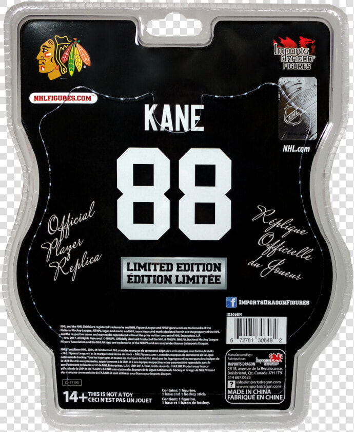 2018 Imports Dragon Nhl 6 inch Figures   Chicago Blackhawks  HD Png DownloadTransparent PNG