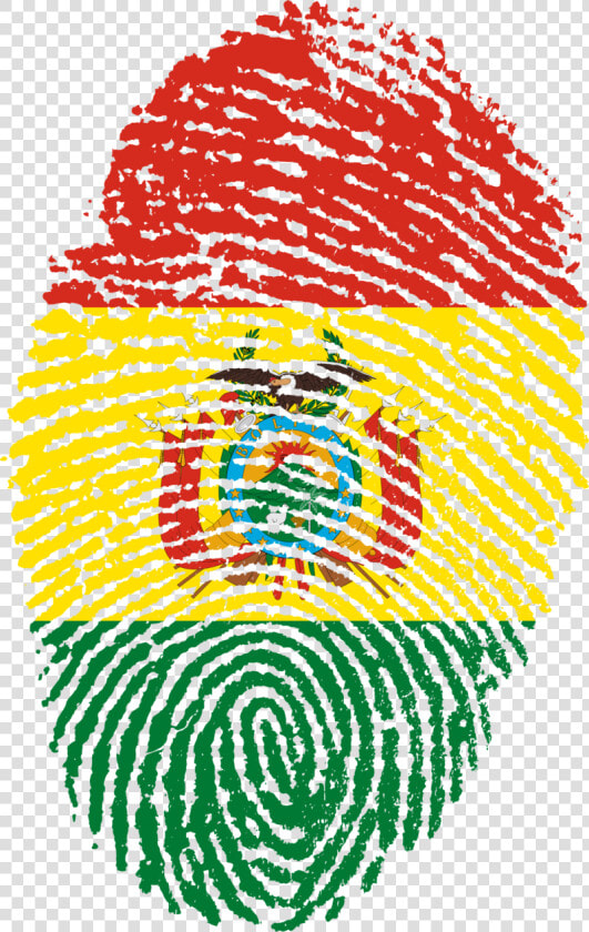 Bolivia Flag F   Morocco Flag Fingerprint  HD Png DownloadTransparent PNG