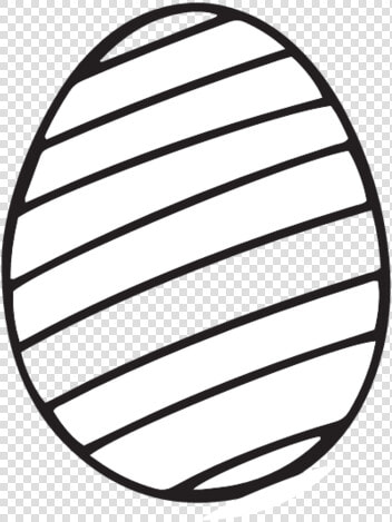 Blank Easter Egg Coloring Page   Easy Easter Egg Colouring  HD Png DownloadTransparent PNG