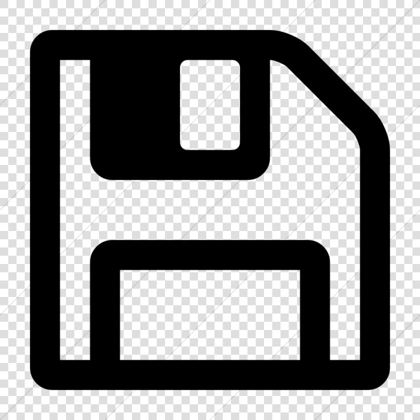 Black Save Icon   Floppy Disc Icon Png  Transparent PngTransparent PNG