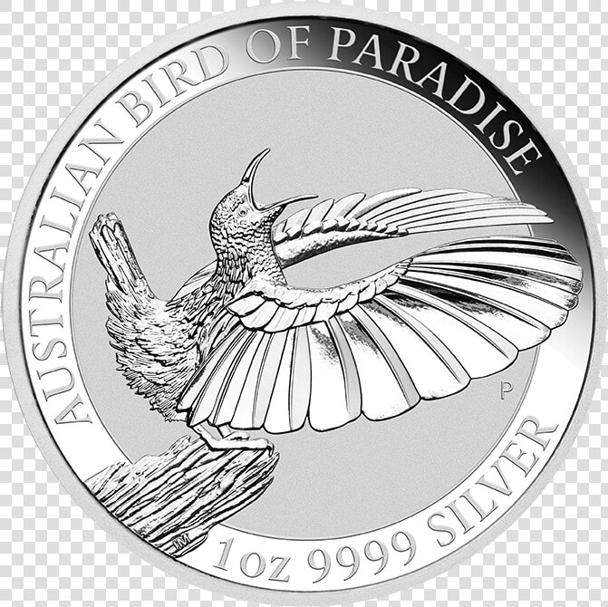 2018 1 Oz Australia Bird Of Paradise   Australian Bird Of Paradise Coin  HD Png DownloadTransparent PNG