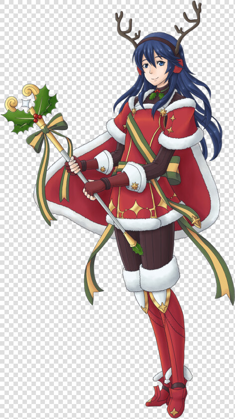 A Bit Late For Christmas  But I Managed To Finish A   Fire Emblem Christmas Lucina  HD Png DownloadTransparent PNG