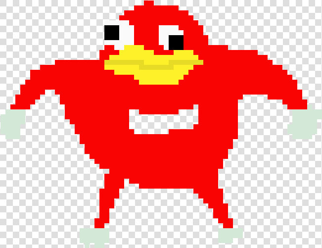 Transparent Ugandan Knuckles Head Png   Minecraft Aesthetic Pixel Art  Png DownloadTransparent PNG