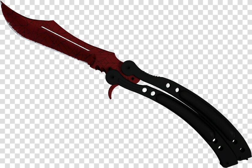 Cs Go Butterfly Knife Ultraviolet  HD Png DownloadTransparent PNG