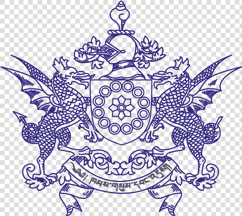 Seal Of Sikkim Greyscale   Govt Of Sikkim Logo  HD Png DownloadTransparent PNG