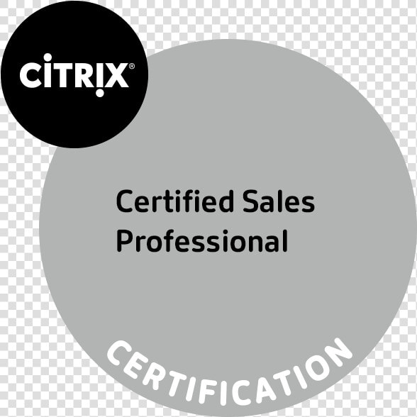 Citrix Certified Sales Professional   Circle  HD Png DownloadTransparent PNG