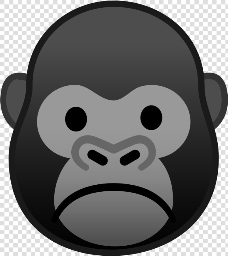 Gorilla Png Face   Gorilla Emoji Png  Transparent PngTransparent PNG