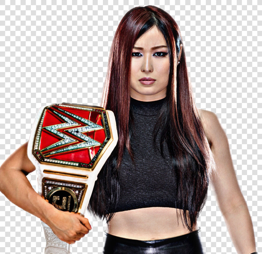  freetoedit  ioshirai Io Shirai Heel Raw Womens Championship   Io Shirai Raw Women  39 s Championship  HD Png DownloadTransparent PNG