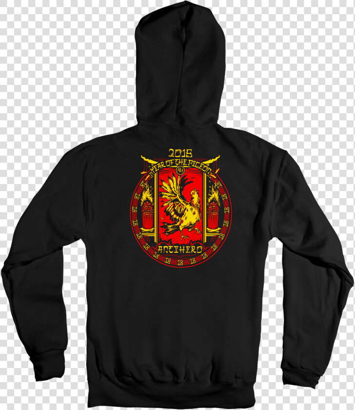 Antihero Year Of The Pigeon Pullover Hooded Sweatshirt  HD Png DownloadTransparent PNG