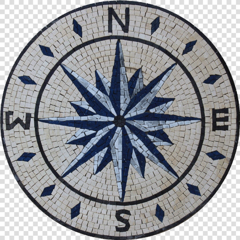 Mosaics Compass  HD Png DownloadTransparent PNG