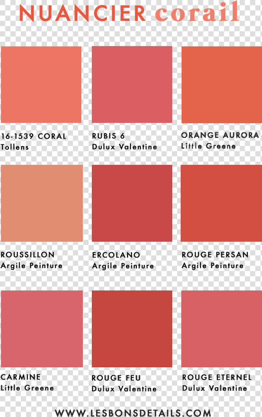 Pantone Corail  HD Png DownloadTransparent PNG