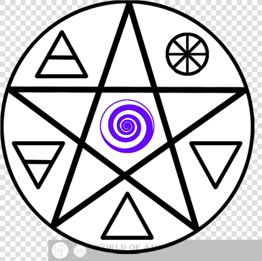 Transparent Spell Circle Png   Star With Circle  Png DownloadTransparent PNG