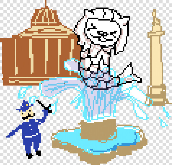 The Merlion In Trafalgar Square Clipart   Png Download  Transparent PngTransparent PNG