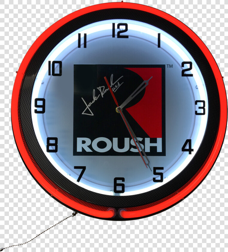 Jack Roush Signature Series Double Neon Clock   Pittsburgh Steelers Neon Wall Clock  HD Png DownloadTransparent PNG