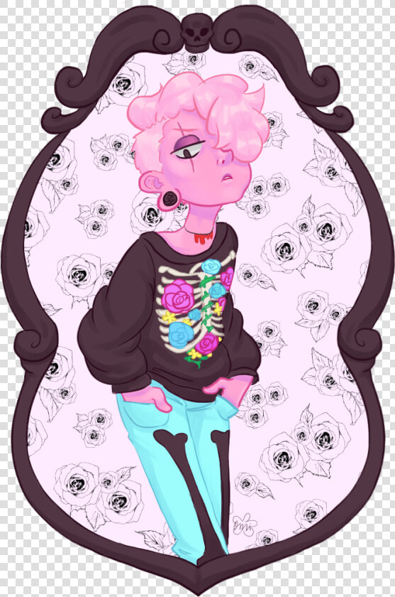 All Hail Pastel Goth Lord Lars  lt 3   Fanart Bubblegum And Marceline  HD Png DownloadTransparent PNG