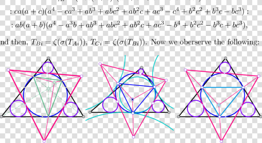 The Inner Tangent Triangle ∆ Ti Is Perspective To Orthic   Triangle  HD Png DownloadTransparent PNG