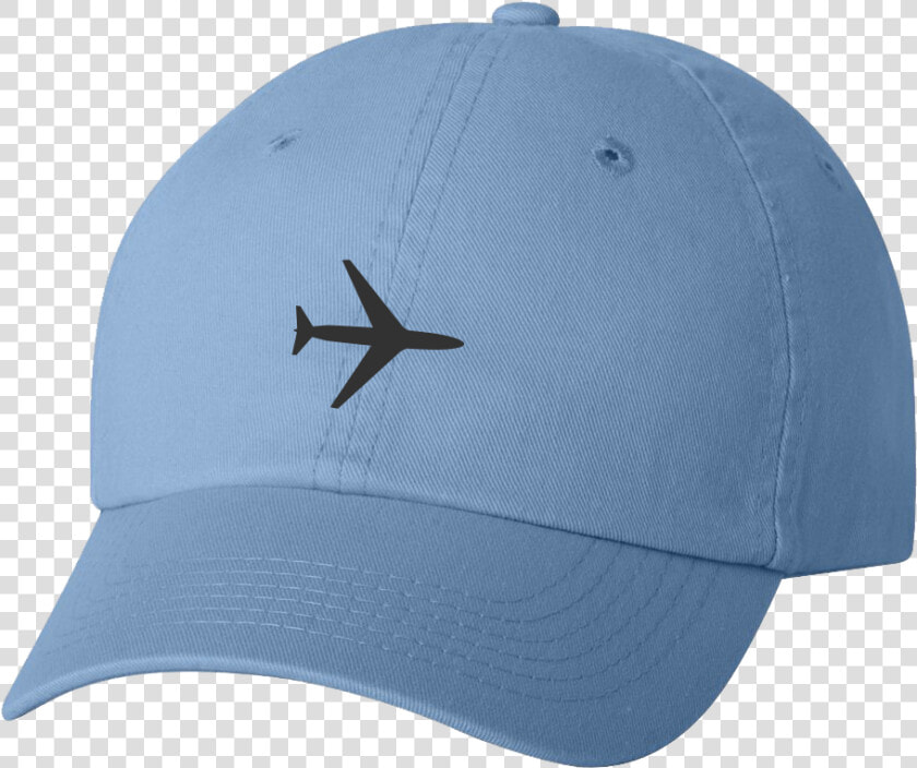 Plane Baby Blue Youth Hat Class   Baseball Cap  HD Png DownloadTransparent PNG