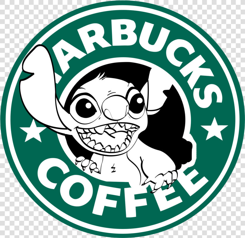 Starbucks Logo Vector Freeuse Library Huge Freebie   Stitch Starbucks Logo  HD Png DownloadTransparent PNG