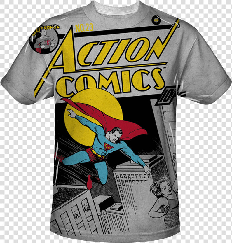 Action Comics Issue 23 Bold T shirt   Cartoon  HD Png DownloadTransparent PNG