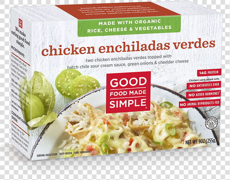 Good Food Made Simple Chicken Enchiladas Verdes  HD Png DownloadTransparent PNG