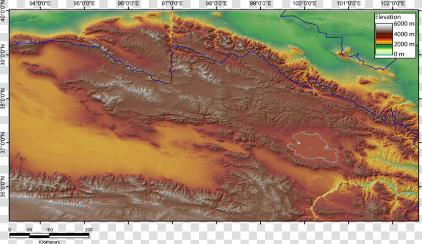 Monts Qilian Chine  HD Png DownloadTransparent PNG