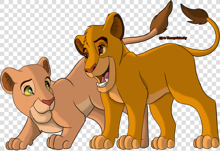 Nala And Simba   Nala Characters From Lion King  HD Png DownloadTransparent PNG