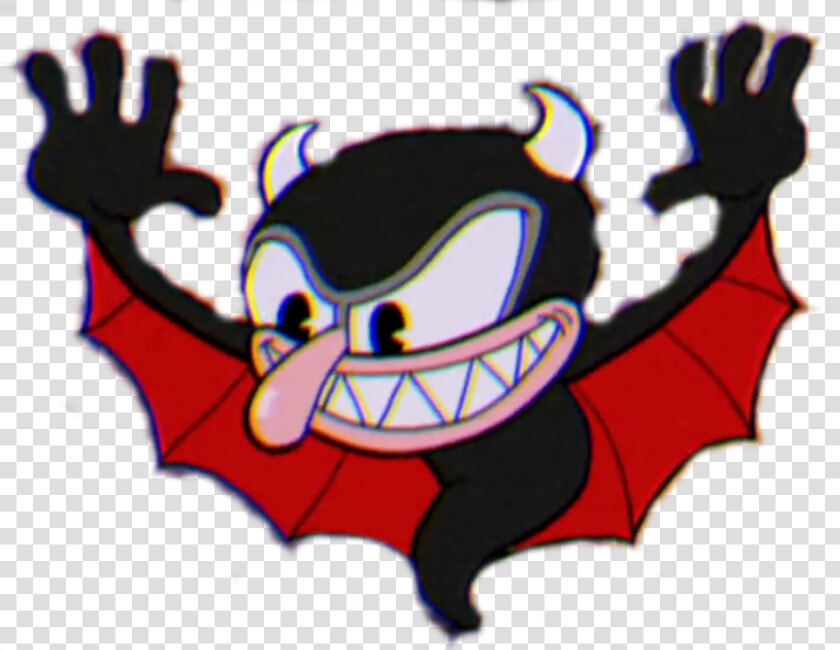 Cuphead Wiki   Cuphead The Devil Bat  HD Png DownloadTransparent PNG