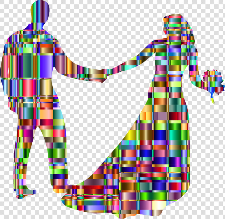 Tartan line marriage   Transparent Wedding Brides Png  Png DownloadTransparent PNG